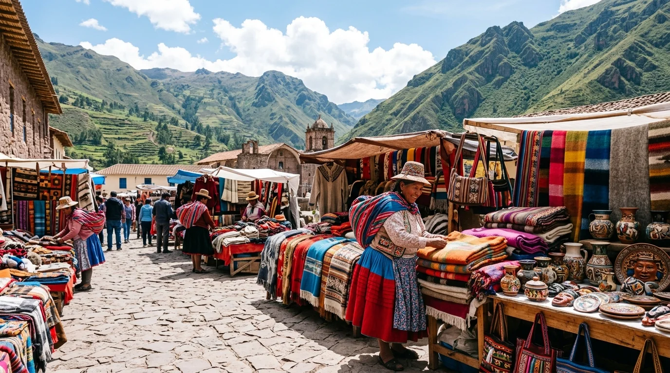 Pisac y Su Mercado Artesanal: Guía Completa para Visitarlo Pisac y Su Mercado Artesanal: Guía Completa para Visitarlo